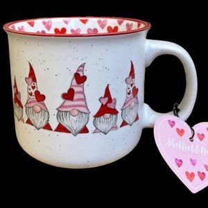 sheffield home Valentines Gnomes Mug oversized new